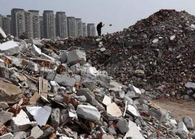 China Planta de construção de 100TPH 500TPH e de classificação do desperdício da demolição à venda