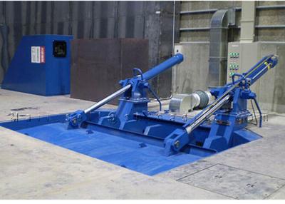 China Underground 10 TPH 0.7×0.6m Hydraulic Scrap Baling Press for sale