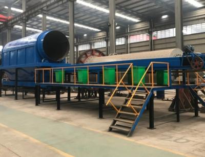 China MSW Sorting Recycling 30TPH Municipal Solid Waste Processing Plant for sale
