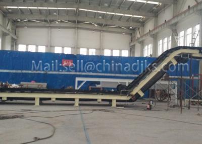 China OEM Industrial Inclined Belt Conveyor White Color Q235 Structure for sale