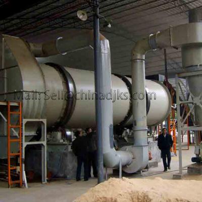 中国 石の粉の回転式乾燥機械360kg/H蒸発 販売のため