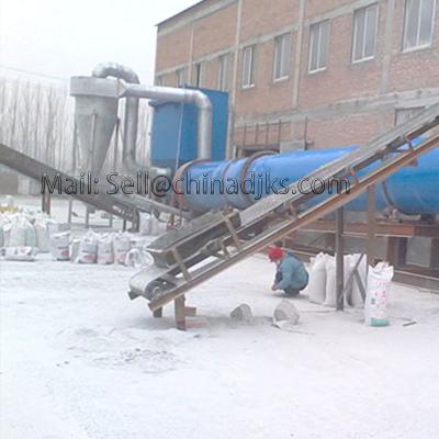 Cina Essiccatore rotatorio 30kW del fango dell'idrossido di alluminio per l'essiccazione della polvere di metallo in vendita