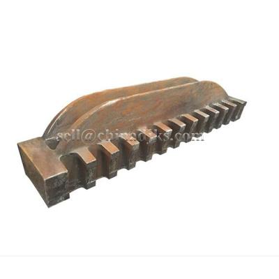 China Modified Manganese Steel Hammer Crusher Grate Wear Resistant for sale
