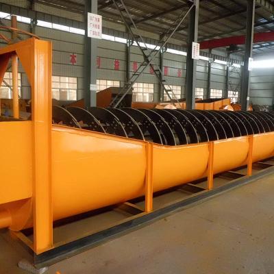 China Multi Stage Silica Sand Washing Plant With Wheel Washing Machine for sale