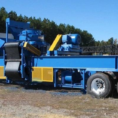 China Wheel Mounted Mobile Cone Crusher Plant 110mm Feeding For Hard Stone for sale