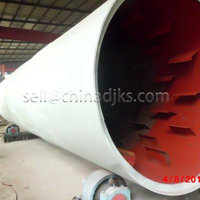 China Secador rotatorio de la arena de la silicona del solo paso o maquinaria de secado rotatoria del paso triple en venta