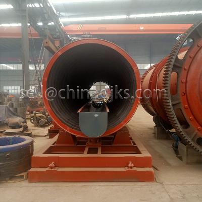 China Mounted Stone Rotary Dryer Capacity 100t/H For Stone Washing Plant for sale