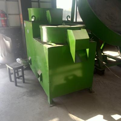 China Fertilizer Round Polishing Machine 10t / H For Organic Waste Recycling Plant à venda
