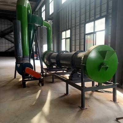 China Organic Fertilizer Rotary Drum Cooler For Waste Manure for sale