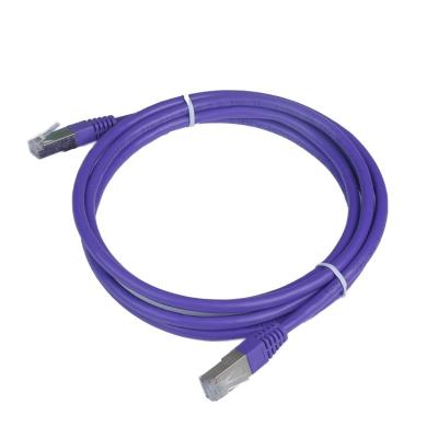Chine câble de réseau de la corde de correction Cat6 de 2m 26AWG Cat6 UTP pour la communication à vendre