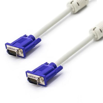 China PVC Jacket 1.5m Male To Male VGA Cable PC Computer Monitor for sale