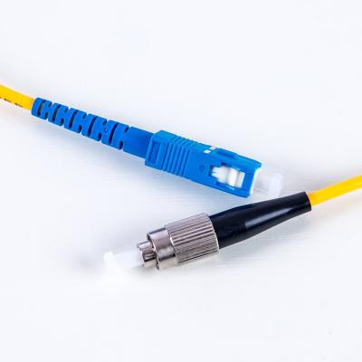 China CE 3 Meter Outdoor Fiber Optic Cable Insertion Loss 0.2dB for sale