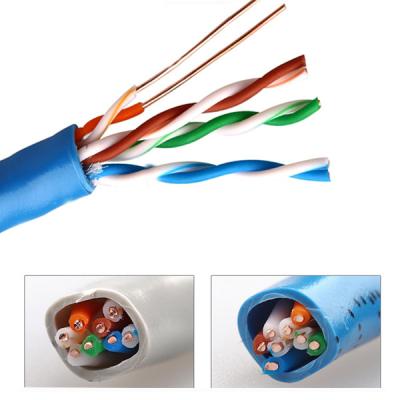China 8 Core Cat5e Lan Cable UTP Copper Network Cable for sale