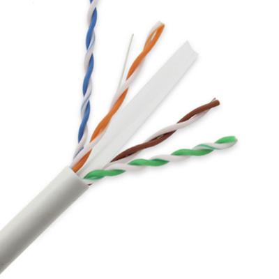 China UTP Type LSZH Cat6 Lan Cable BC 0.57mm 23AWG for sale