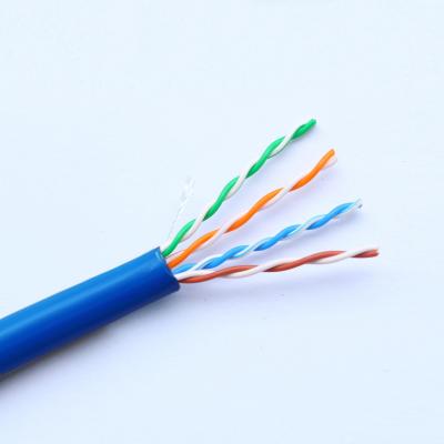 China PVC Jacket 5.00mm Cat5e Lan Cable CCA Cat5e Cable Roll for sale