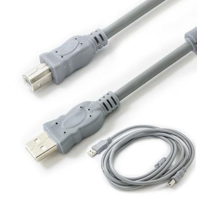China OD 5.8 AM To BM 1.5M USB 2.0 Printer Cable Custom Logo for sale