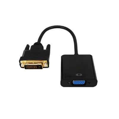 China DVD Player HDTV DVI to VGA 24+1 Male to Female Adapter for sale