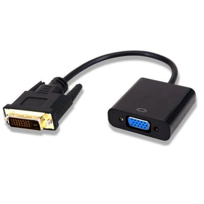 China Active 1080P Chip HD Digital DVI-D to VGA 24+1 converter for sale