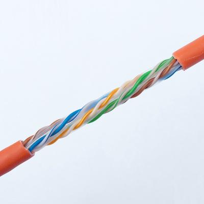 China Ethernet sólida Lan Cable de 1000Mbps 0.56m m CCA UTP Cat6 los 305m interiores en venta