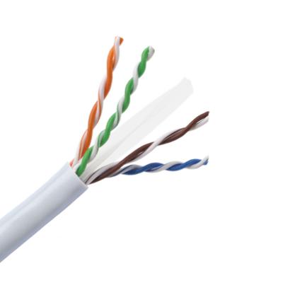China Indoor Categories 6 Cable 0.57mm Solid Copper 23AWG Network Lan Cable for sale