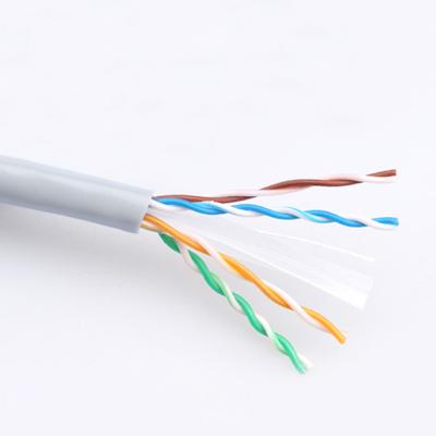 China Aluminum Mylar Ethernet Lan Cable HDPE CCA Cat6 Lan Cable for sale