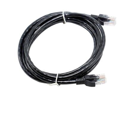 China Solid Copper PVC UTP RJ45 Patch Cord CAT5E Ethernet Cable for sale