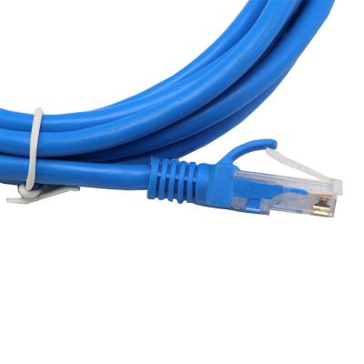 China 8p8c 4 empareja Ethernet de cobre desnuda Lan Cable de UTP del cordón de remiendo de Rg45 Cat5e en venta