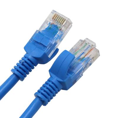 China Cat5e 24awg UTP 4 Paris BC Patch Cord Cable With RJ45 Connector Ethernet Wire for sale
