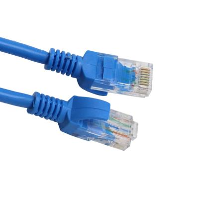 China Full Copper RJ45 Cat5e Patch Cord Ethernet Lan Cable TIA EIA 568B for sale