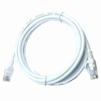 China Unshielded Cat5e Patch Cable 24AWG Bare Copper HDPE AI Mylar LSZH Jacket for sale