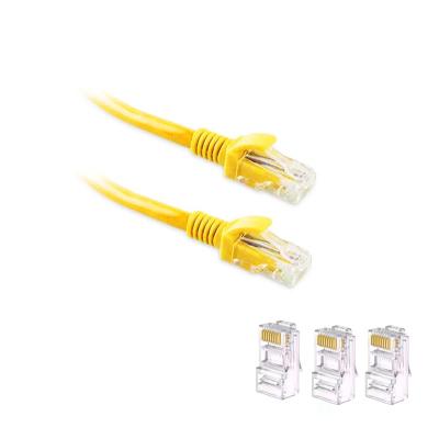China 100Mbps Pure  Copper HDPE Cat5e UTP LAN Cable Computer Connect Patch Cord for sale