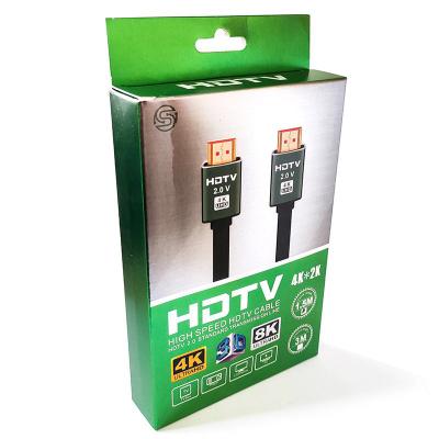 中国 男性3m 2.0v高速HDMIのケーブル サポート3D 4K 1080PへのOEMの男性 販売のため