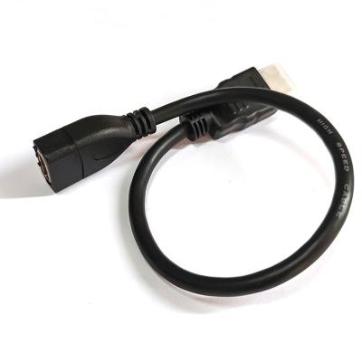China 3D OD 5.5mm Braid Shielded High Speed HDMI Cable Male To Female Extension for sale