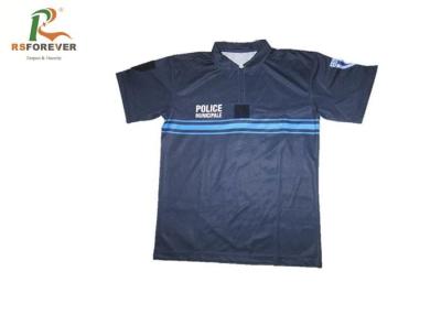 China Custom Polo Shirts With Logo Embroidered , Outdoor Sports Cycling Team Polo Shirts for sale