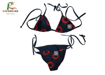 China La moda los E.E.U.U. teñe por completo la sublimación dos pedazos del bikini para mujer en venta