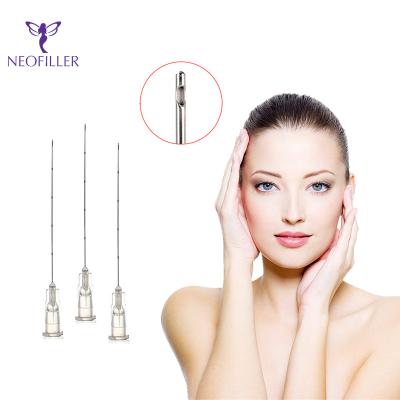 China 30G Beauty Filler Using Cannula Blunt Cannula For Fillers Hyaluronic Acid 40mm 50mm for sale