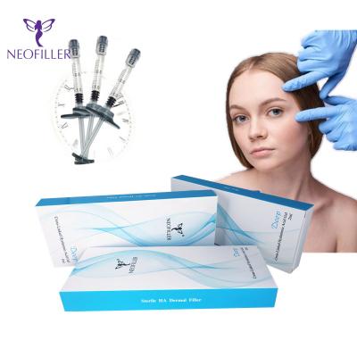 China 50ml Wrinkles Removal Hyaluronic Acid Dermal Filler Cross Linked Hyaluronic Acid Filler for sale