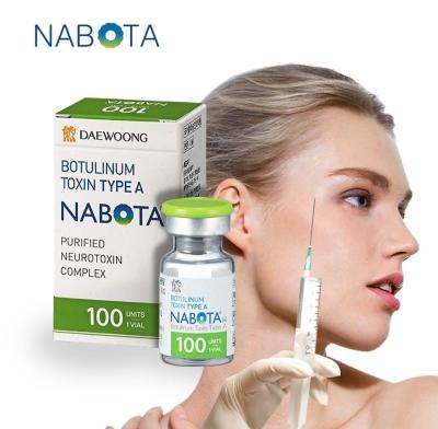 Chine Corée Botox Nabota Réduire les rides Toxine Botulique Type A 100 Unités à vendre