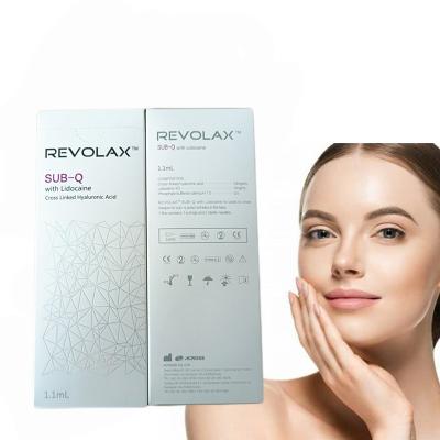 China Anti Wrinkle Facial Plastic Revolax Fine Lips Hydraulic Acid Injections For Face for sale