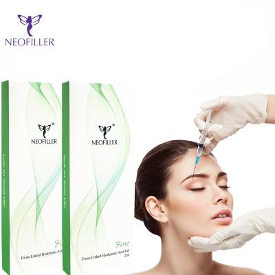 China Chin Forehead Hyaluronic Acid Nose Filler Derm Anti Wrinkle Hyaluronic Acid for sale