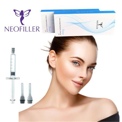 Chine Neofiller 1ml Cross Linked Dermal Filler Hyaluronic Injections pour les lèvres d'apparence naturelle 24mg/Ml à vendre