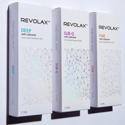 China Hyaluronic Acid Revolax Dermal Filler Cross Linking Korean Cross Linked Ha Filler for sale