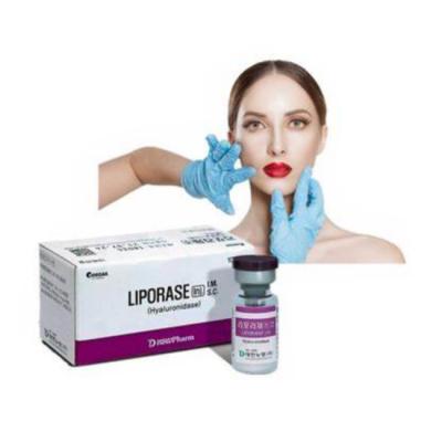China Lyophilized Powder White Liporase Injection Korea Facial Hyaluronidase Filler Dissolver for sale