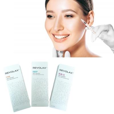 中国 Face Area Hyaluronic Acid Revolax Dermal Filler With Syringe Packaging 販売のため