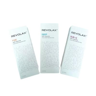 중국 Revitalizing Hyaluronic Acid Face Filler By Revolax For 6-12 Months Of Youthful Radiance 판매용