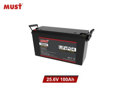 China Waterproof Lithium Iron Phosphate Rechargeable Battery 12V 100ah for sale