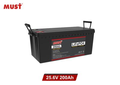 China LiFePO4 24V 200ah Lithium Deep Cycle Battery , 200ah Lithium Battery Box for sale