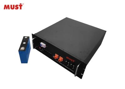 China MSDS Certified 48V Rack Mount Lithium Battery , Lithium Iron Phosphate Motorcycle Battery for sale