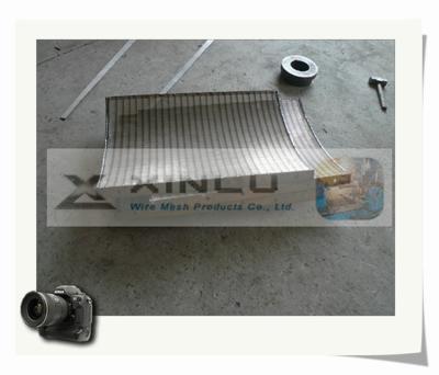 China Anti tela do tratamento de águas residuais do arco da oxidação tela de fio de aço inoxidável da cunha de 150 mícrons à venda