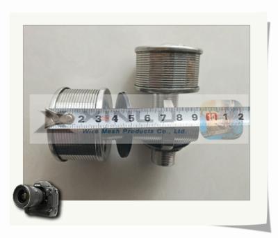 China DN 82mm de Filterpijpen Johnson Stainless Steel Double Head van het Zeefwater Te koop